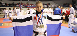 Юный спортсмен из Санкт-Петербурга стал двукратным Чемпионом Мира по каратэ
